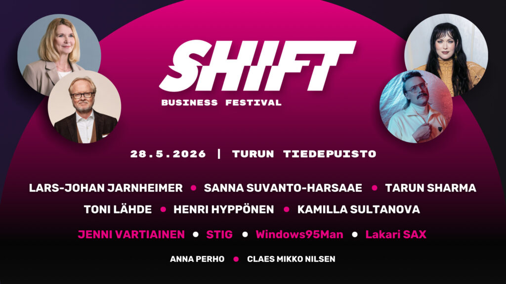 SHIFT 2026 ohjelmajuliste