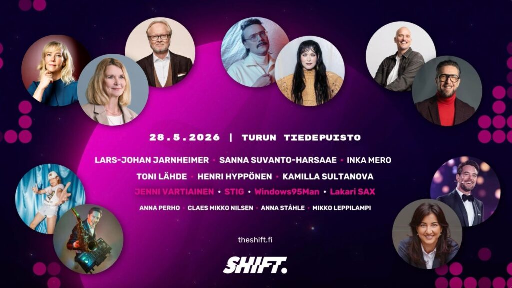 SHIFT ohjelmajuliste 2026